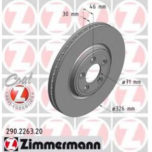 спирачен диск ZIMMERMANN 290.2263.20
