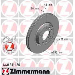 спирачен диск ZIMMERMANN 440.3111.20