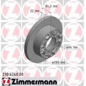 спирачен диск ZIMMERMANN 230.6240.00 