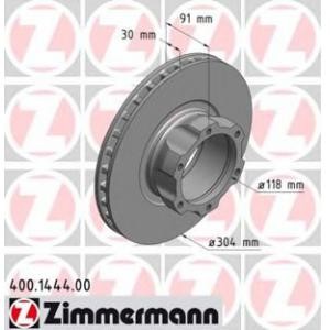 спирачен диск ZIMMERMANN 400.1444.00 