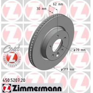 спирачен диск ZIMMERMANN 450.5207.20