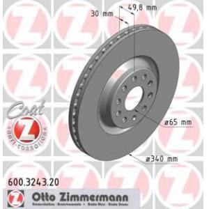 спирачен диск ZIMMERMANN 600.3243.20