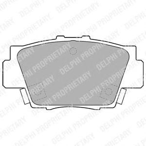 накладки DELPHI LP1102