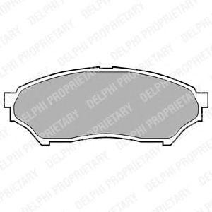 накладки DELPHI LP1448 