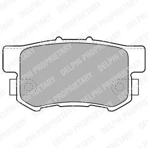 накладки DELPHI LP1507 