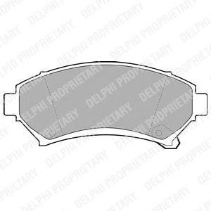 накладки DELPHI LP1609 
