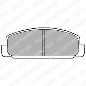 накладки DELPHI LP401 