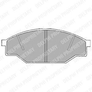 накладки DELPHI LP538 
