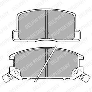 накладки DELPHI LP574 