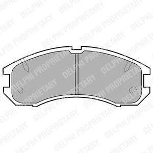 накладки DELPHI LP595 