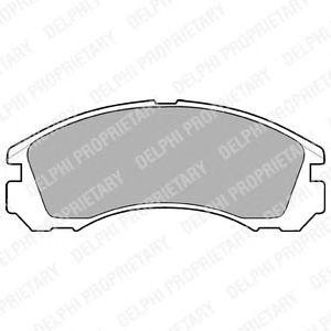 накладки DELPHI LP871 