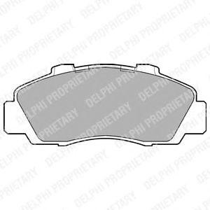 накладки DELPHI LP872 