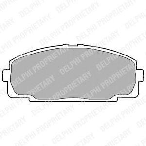 накладки DELPHI LP989 