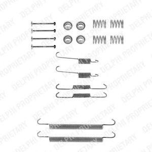 комплект принадлежности, спирачни челюсти DELPHI LY1232 