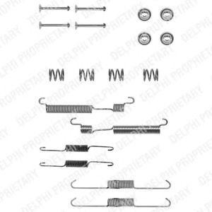 комплект принадлежности, спирачни челюсти DELPHI LY1244 