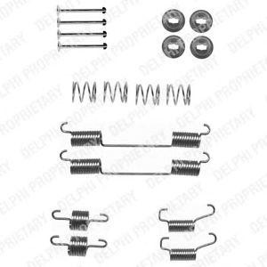 комплект принадлежности, спирачни челюсти DELPHI LY1322 