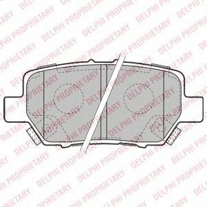 накладки DELPHI LP2160 