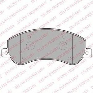накладки DELPHI LP2257