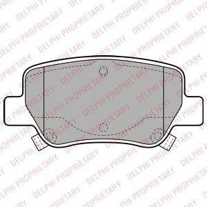 накладки DELPHI LP2206
