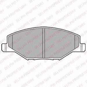 накладки DELPHI LP2444