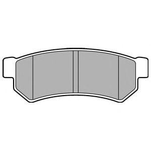 накладки DELPHI LP2502 