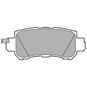 накладки DELPHI LP2482 