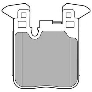 накладки DELPHI LP2660 