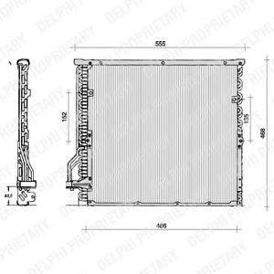 радиатор за климатик DELPHI TSP0225014
