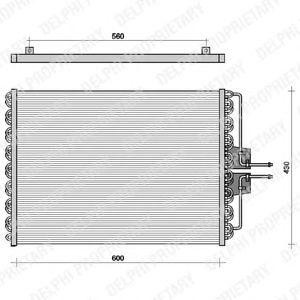 радиатор за климатик DELPHI TSP0225061