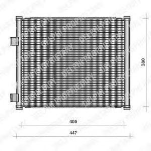 радиатор за климатик DELPHI TSP0225111 