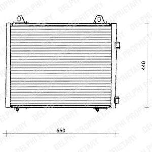 радиатор за климатик DELPHI TSP0225222