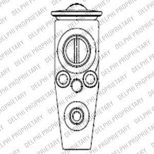 възвратен клапан за климатик DELPHI TSP0585120