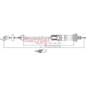 въжен механизъм, задействане на съединителя METZGER 11.3029