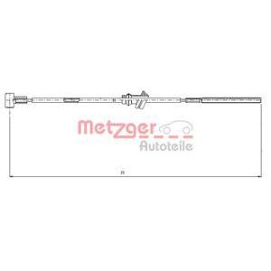 жило за ръчна спирачка METZGER 11.5932 