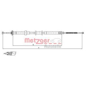 жило за ръчна спирачка METZGER 12.0702
