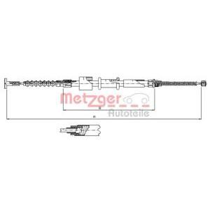 жило за ръчна спирачка METZGER 241.2