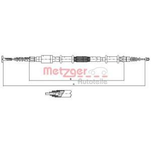 жило за ръчна спирачка METZGER 441.4 
