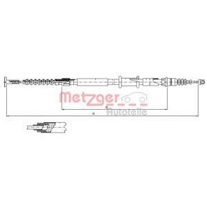 жило за ръчна спирачка METZGER 461.12