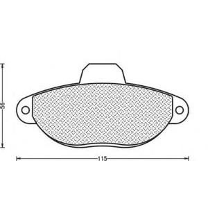 накладки MAGNETI MARELLI 430216170259