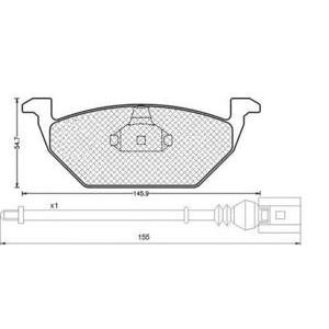 накладки MAGNETI MARELLI 430216170330