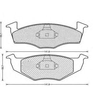 накладки MAGNETI MARELLI 430216170355