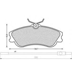 накладки MAGNETI MARELLI 430216170450