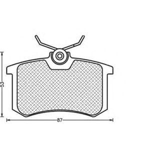 накладки MAGNETI MARELLI 430216170566