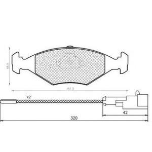 накладки MAGNETI MARELLI 430216171023