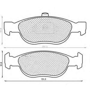 накладки MAGNETI MARELLI 430216171055 