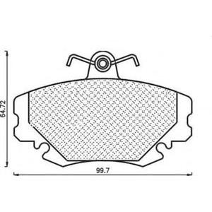 накладки MAGNETI MARELLI 430216171081