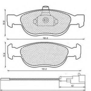 накладки MAGNETI MARELLI 430216171199