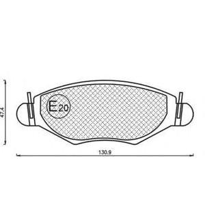 накладки MAGNETI MARELLI 430216171204