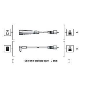 кабели за свещи - комплект запалителни кабели MAGNETI MARELLI 941318111111 