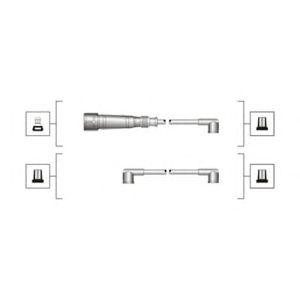 кабели за свещи - комплект запалителни кабели MAGNETI MARELLI 941319170065 